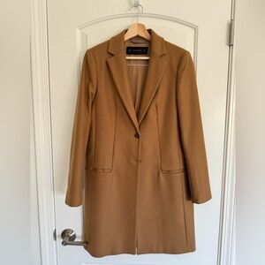 Zara wool camel coat Size M *Used*